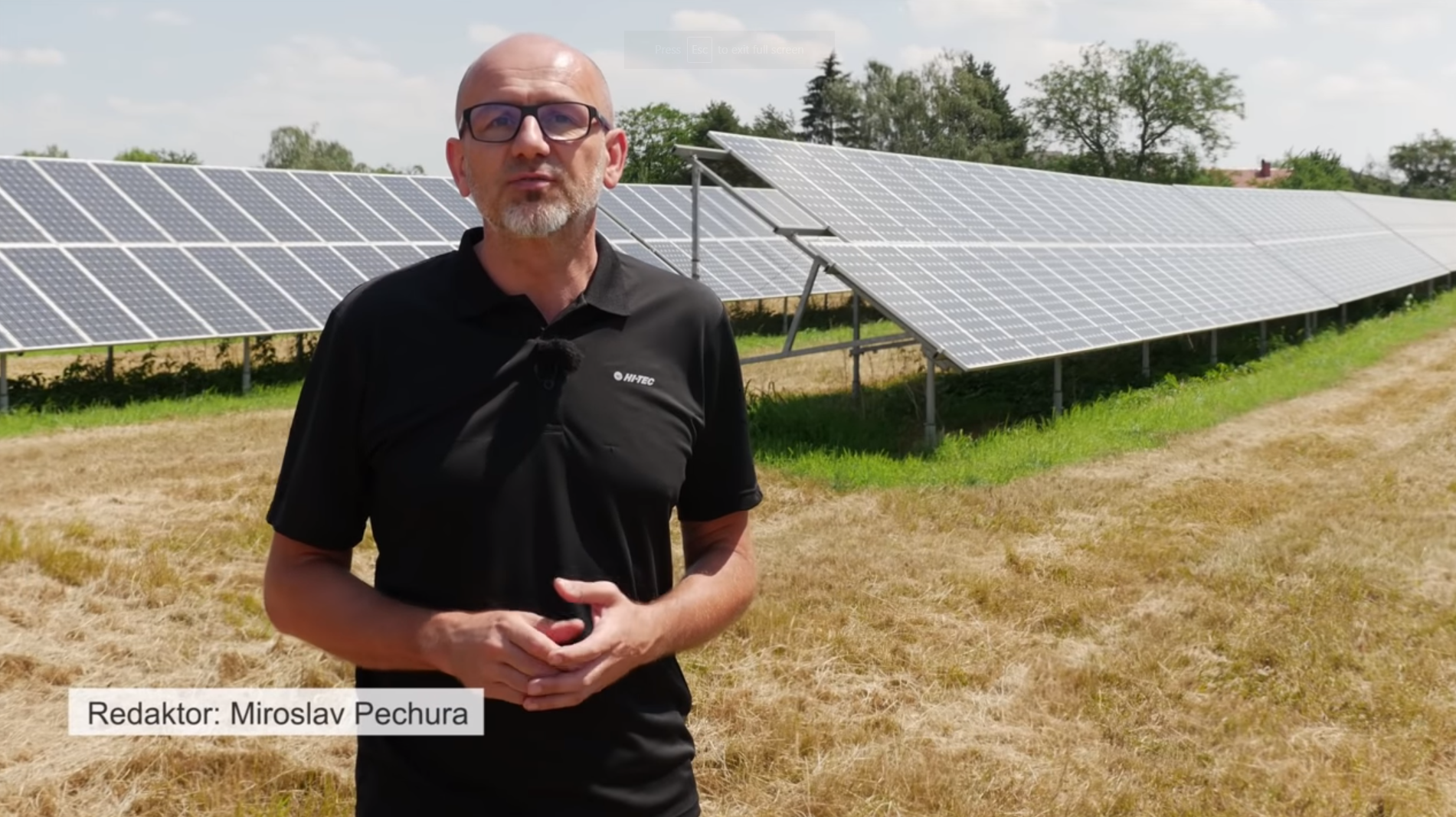 Reportér Miroslav Pechura mapuje chomutovskou solární kauzu